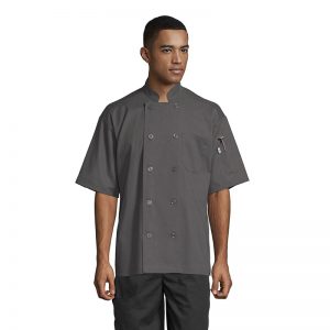 South Beach Chef Jacket - Slate Grey