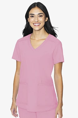 Insight Pink Scrub Top - Med Couture