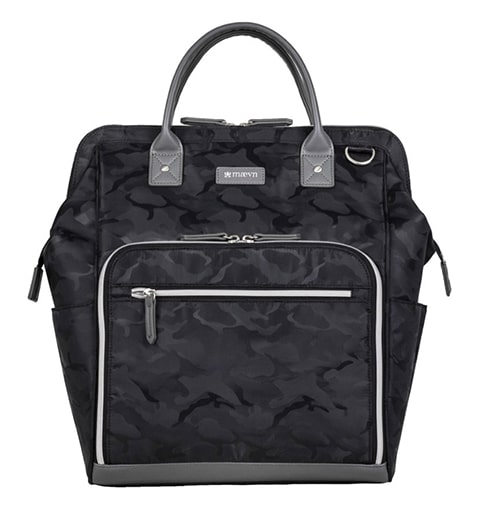 Nurse Bag / Backpack - Jacquard Black Camo