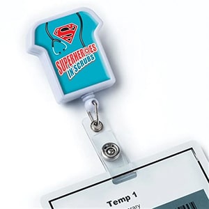 Nurse Badge Reel - Superhero