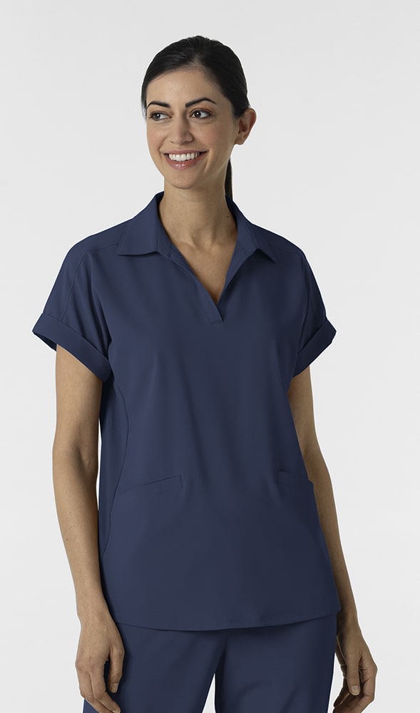 Renew Collar Scrub Top by Wink Renew Collar Scrub Top by Wink