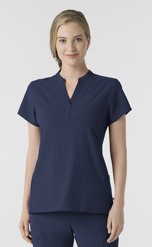 Renew Mandarin Scrub Top by Wink Renew Mandarin Scrub Top by Wink